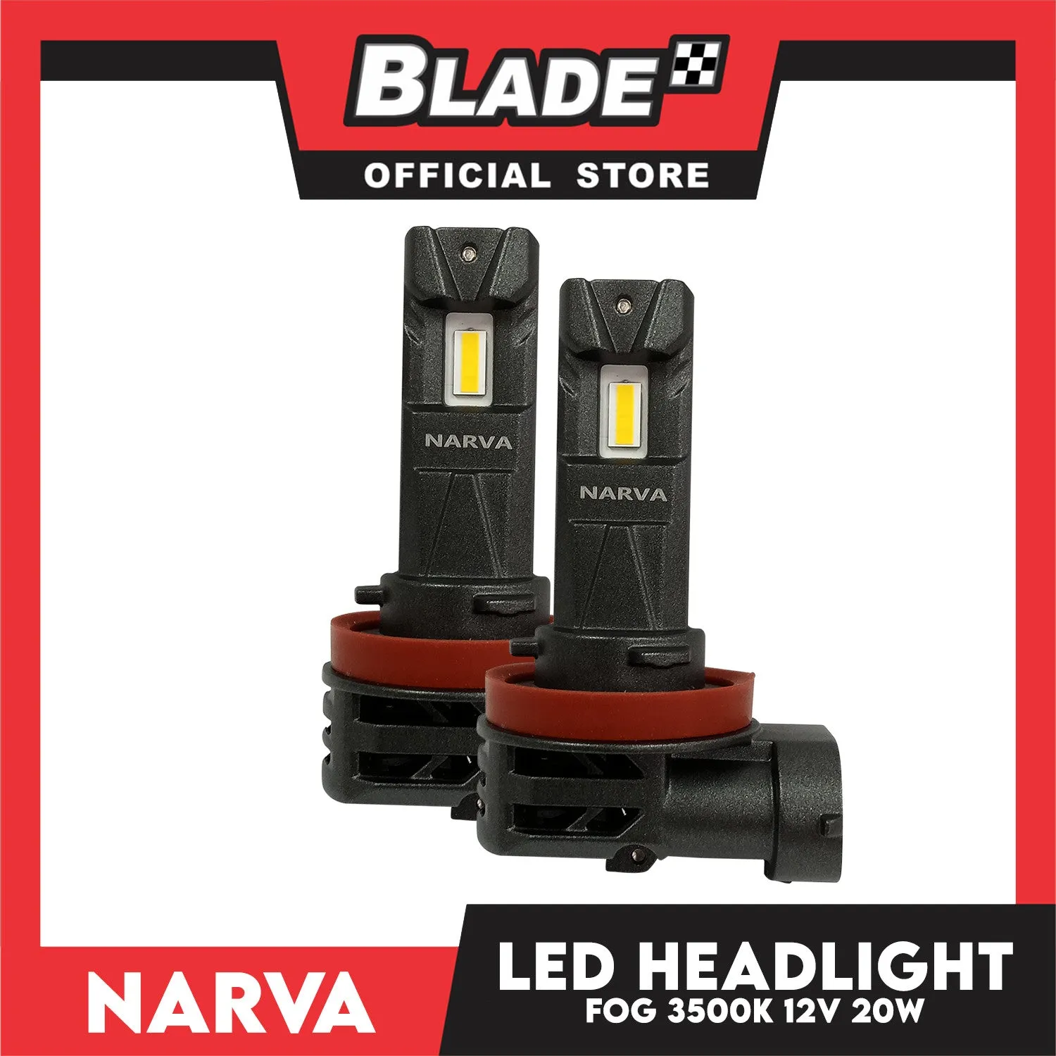 Narva Range 3500 LED 3500K LED-HL (Fog) Direct Fit 12V 20W