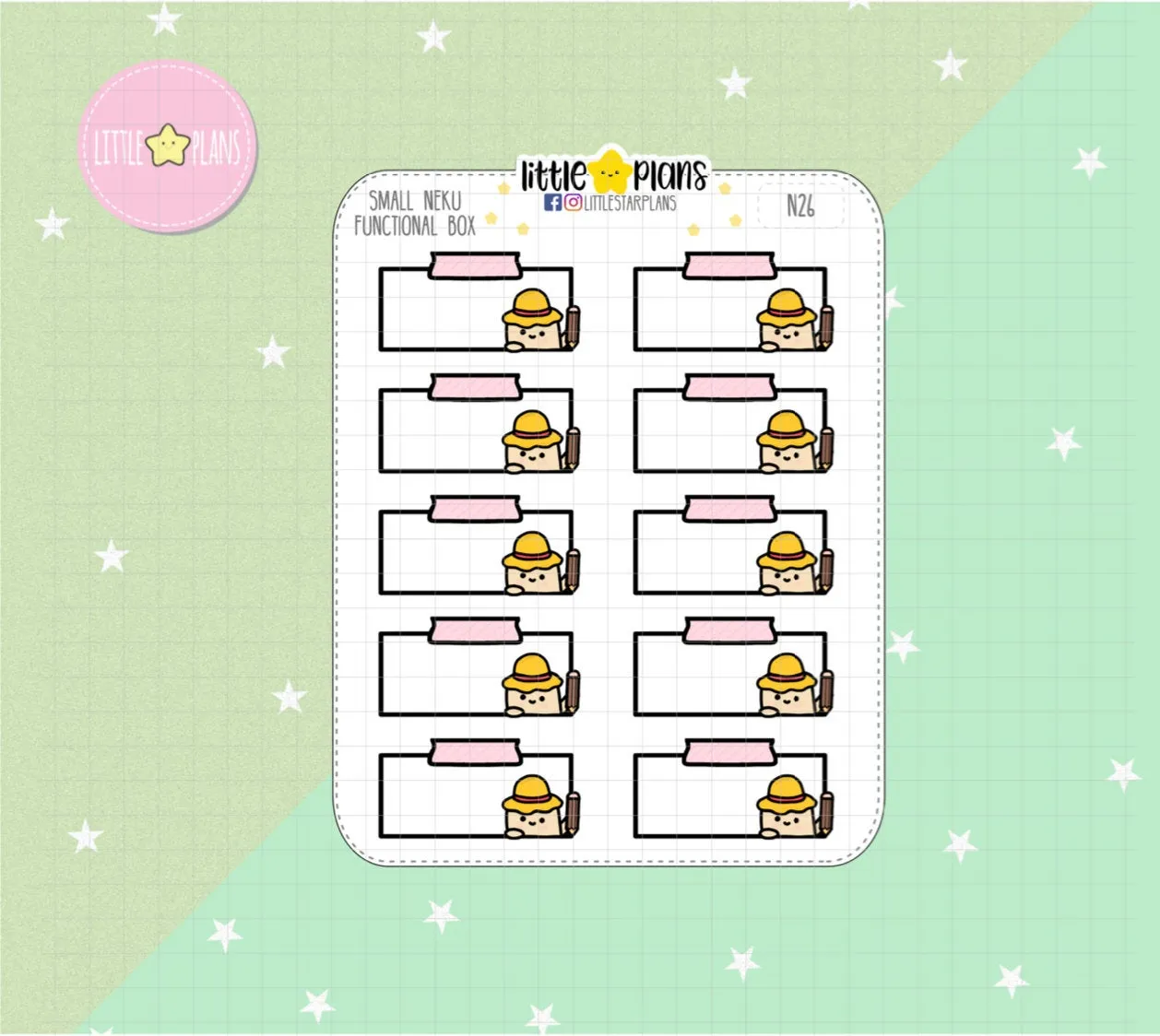 Neku - Functional Quarter Boxes