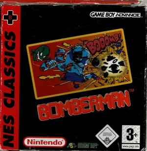 NES CLASSIC Bomberman i æske (slidt æske u. manual)