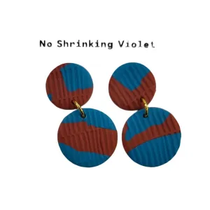 No Shrinking Violet - Sea Country Rockpool Mini Earrings