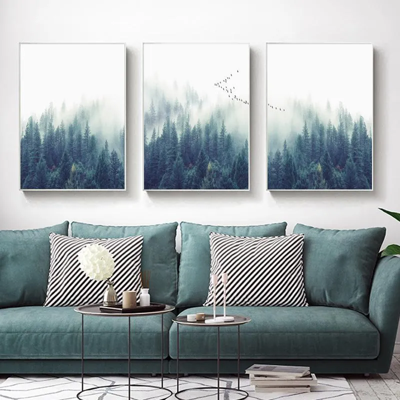 Nordic Woods | Canvas Art