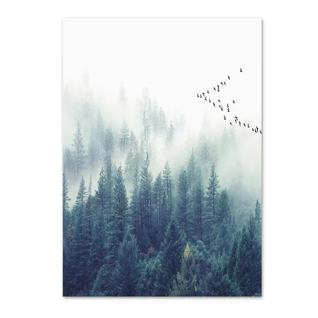 Nordic Woods | Canvas Art