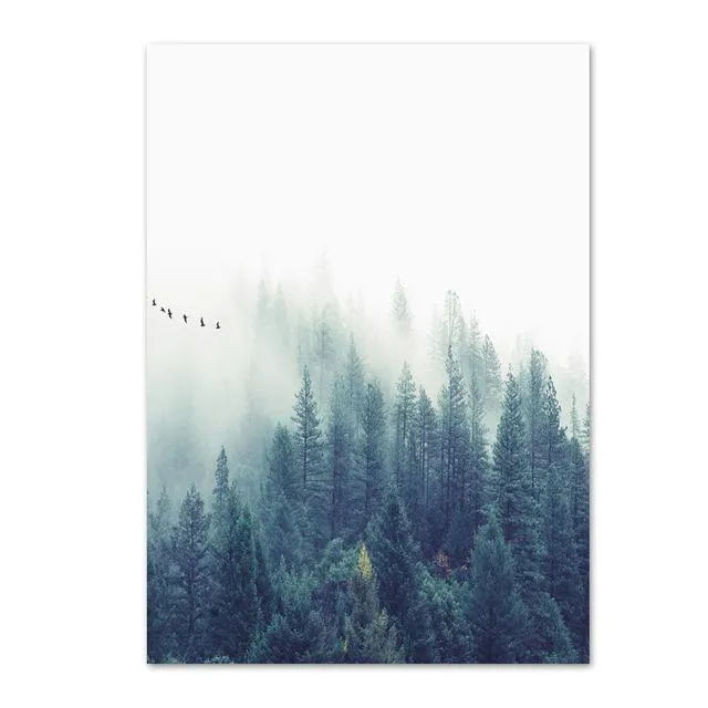 Nordic Woods | Canvas Art