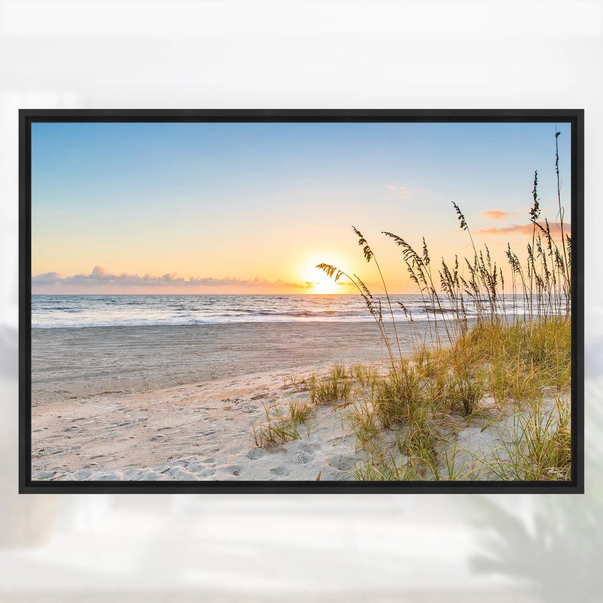 NV Deremer "Foreshore" Canvas Print