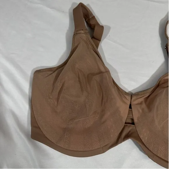 NWT $82 Spanx [ 34G ]‎ Low Profile Illusion Lace Minimizer Bra in Cafe Nude
