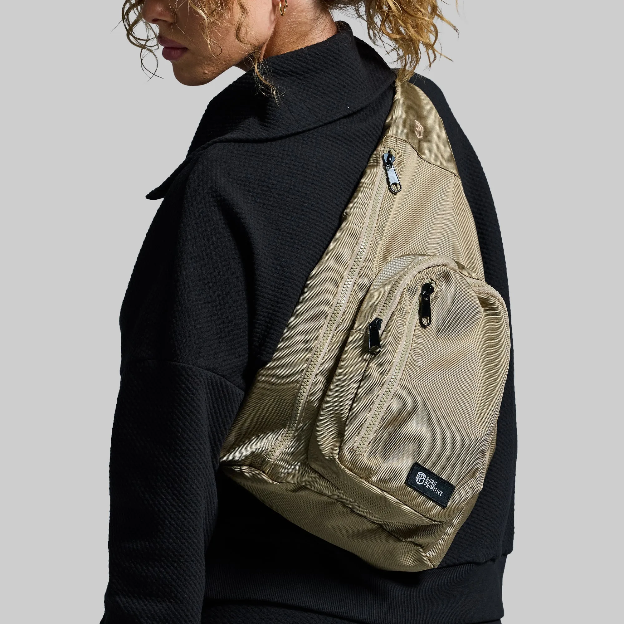 On The Go Sling Bag (Tan)