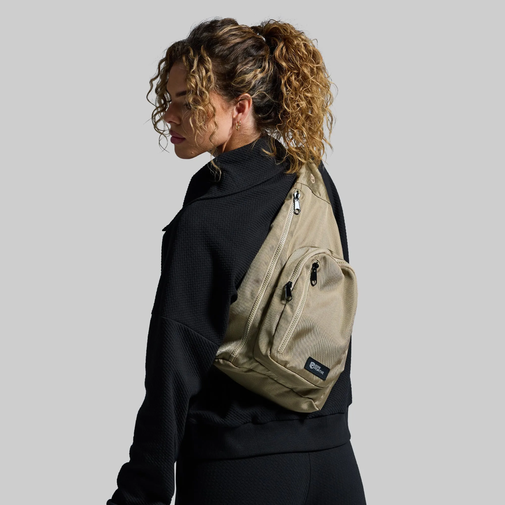 On The Go Sling Bag (Tan)