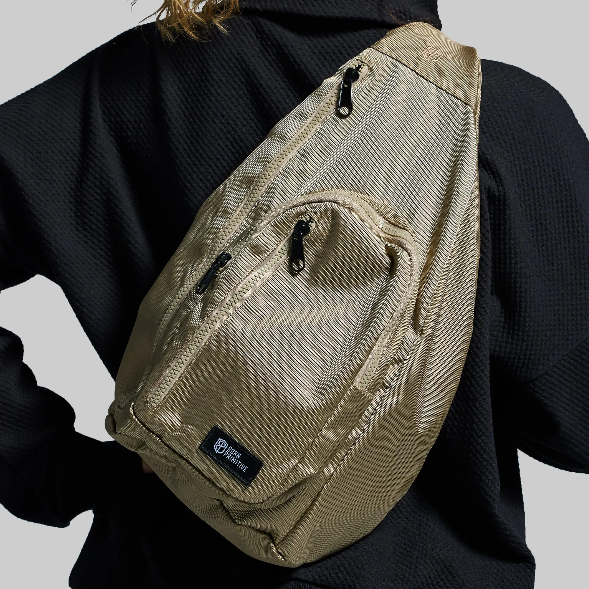 On The Go Sling Bag (Tan)