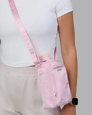 On The Go Water Bottle Sling - Pale Pink