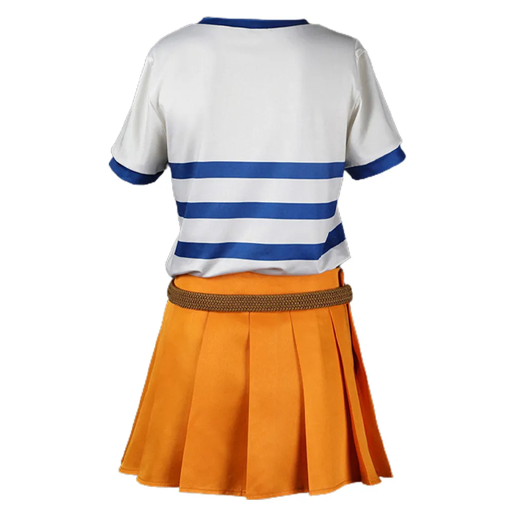 One Piece Nami Cosplay Costume Outfits Halloween Carnival Suit
