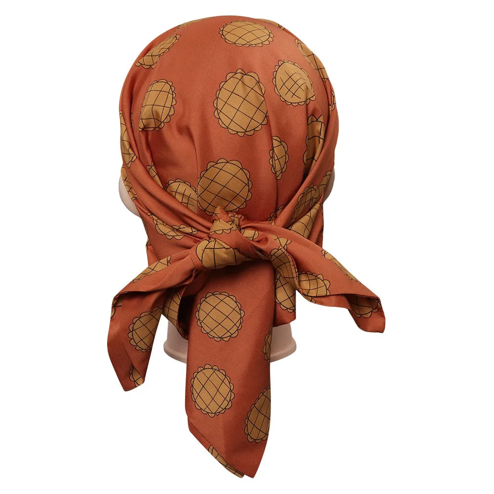 One Piece Nami Printing Headscarf Cosplay Costume Accessorie Halloween Carnival