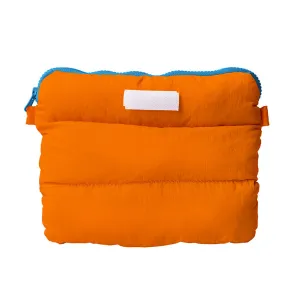 Orange Pong Pong Bag {Multi Purpose Bag}