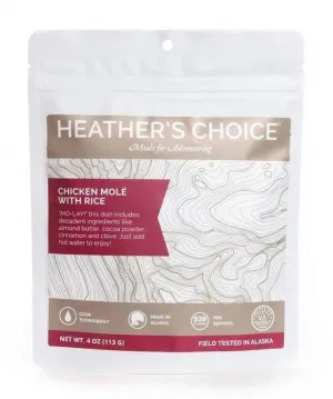 Organic Chicken Mole with Rice