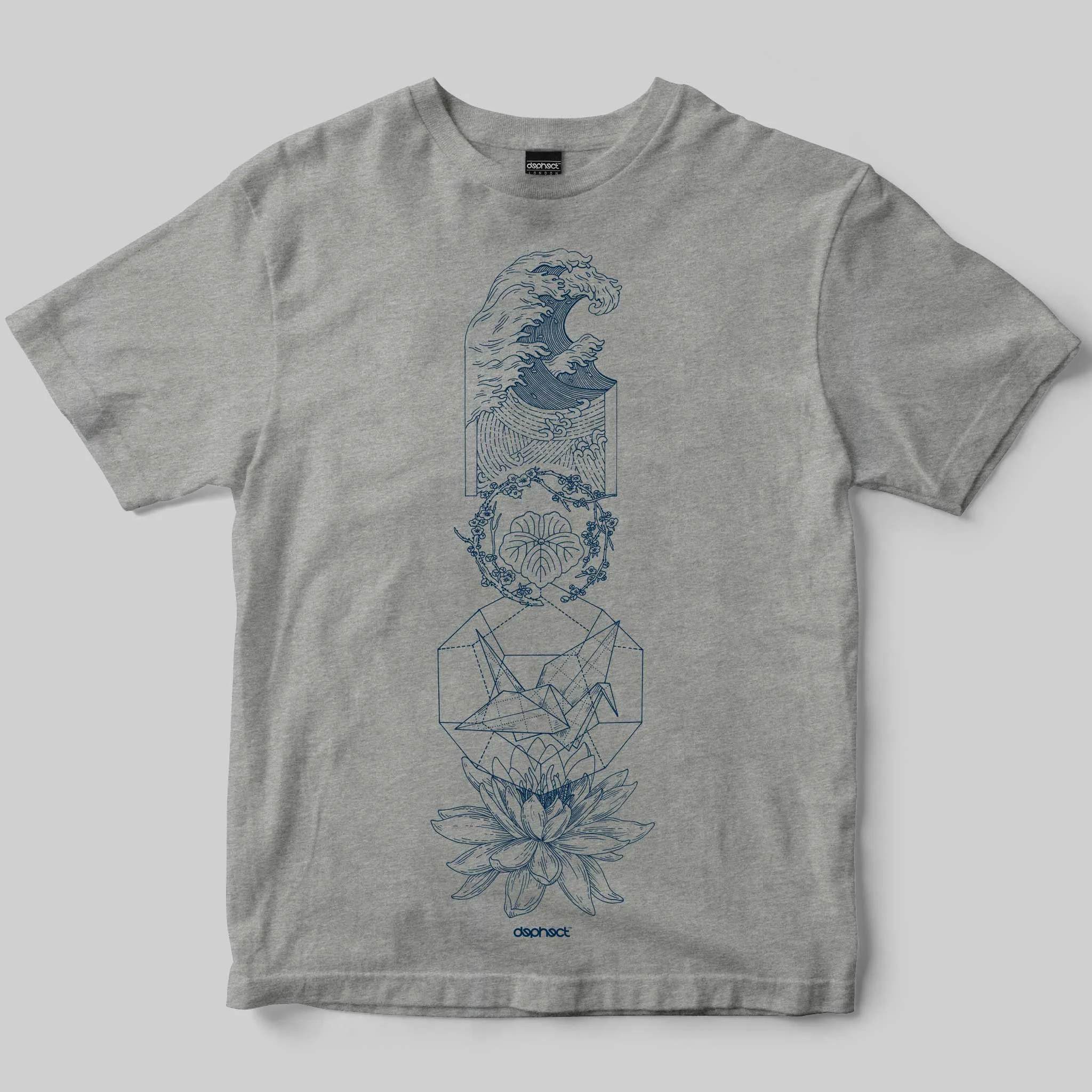 Origami T-Shirt / Heather Grey / by Poppy Mili