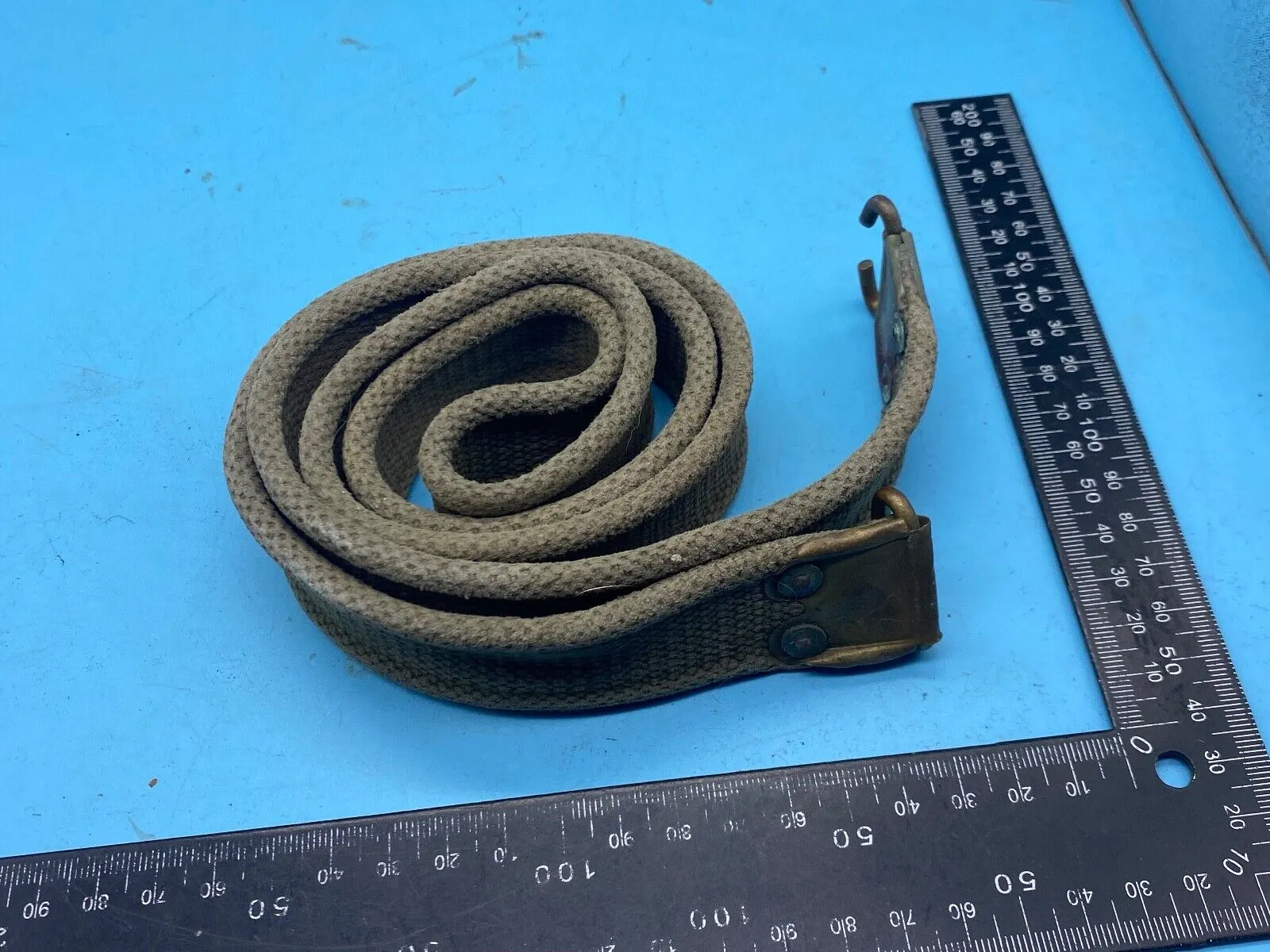 Original 1949 Dated British Army SMLE Canvas Carrying Sling
