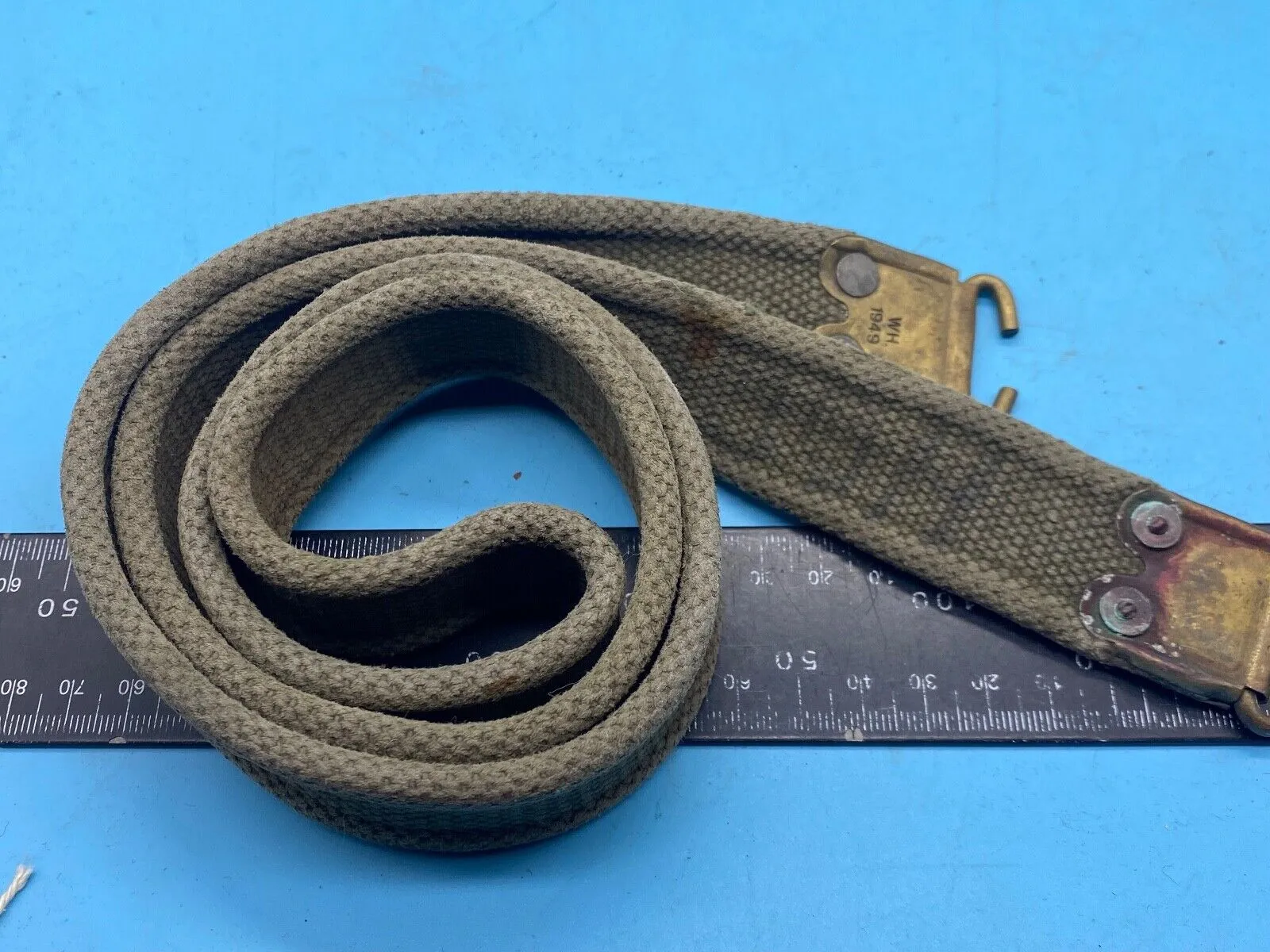 Original 1949 Dated British Army SMLE Canvas Carrying Sling