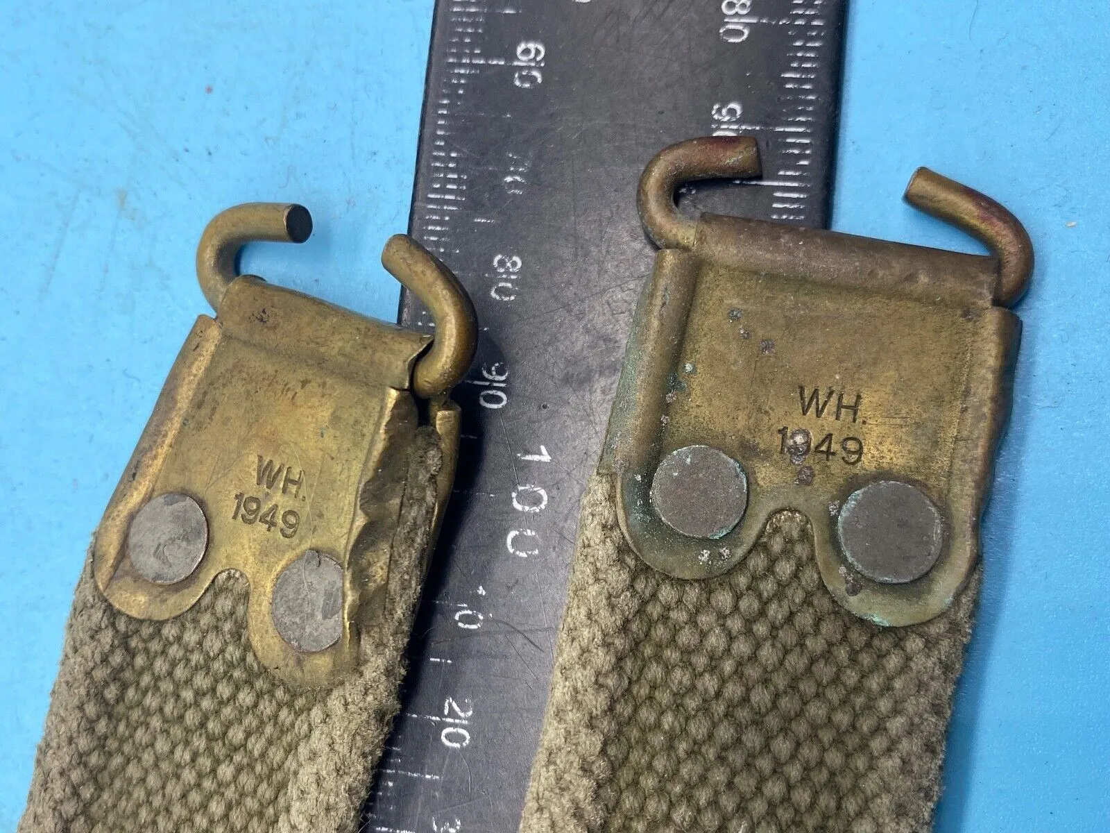 Original 1949 Dated British Army SMLE Canvas Carrying Sling