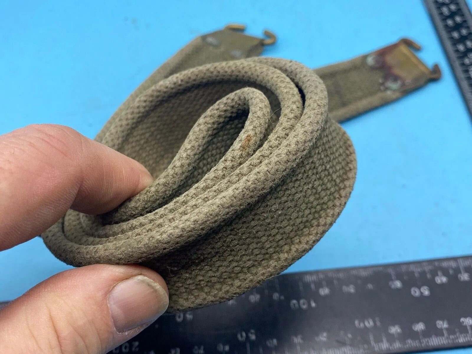 Original 1949 Dated British Army SMLE Canvas Carrying Sling