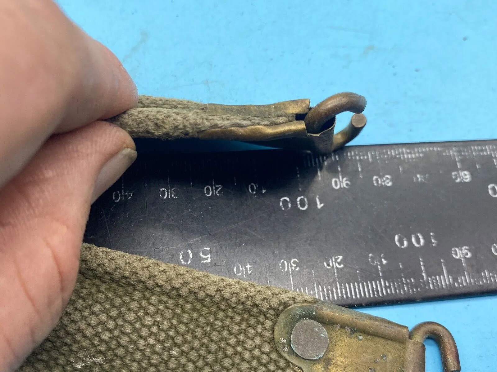 Original 1949 Dated British Army SMLE Canvas Carrying Sling