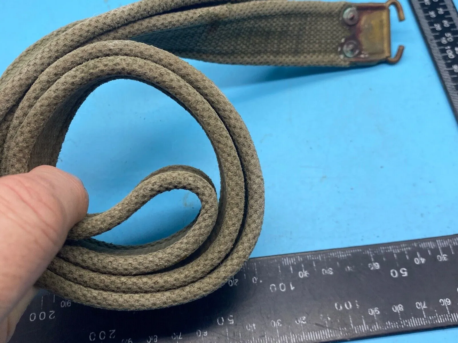 Original 1949 Dated British Army SMLE Canvas Carrying Sling
