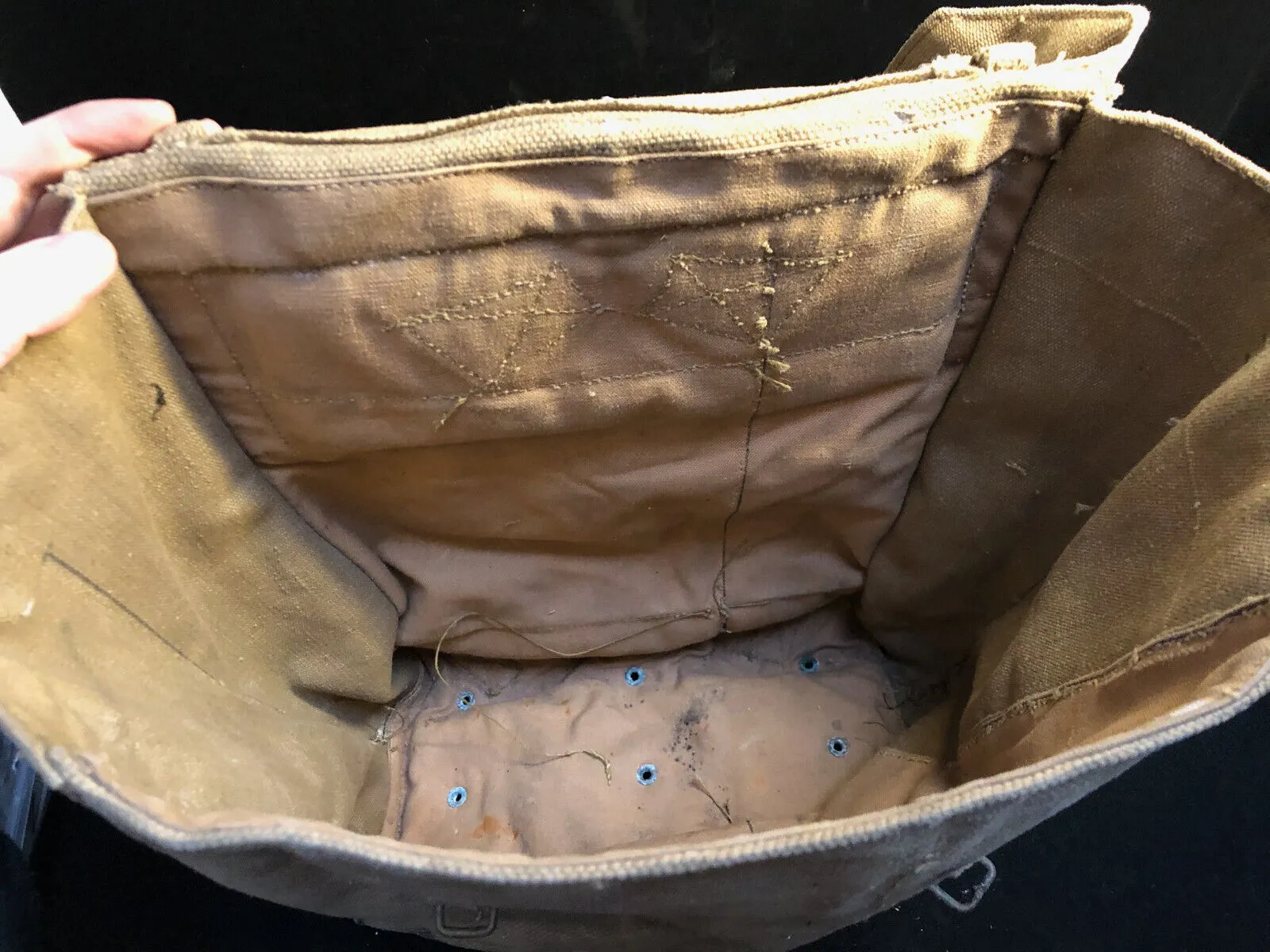 Original WW2 British Army 37 Pattern Radio Backpack - 1945 Dated