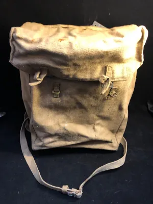Original WW2 British Army 37 Pattern Radio Backpack - 1945 Dated