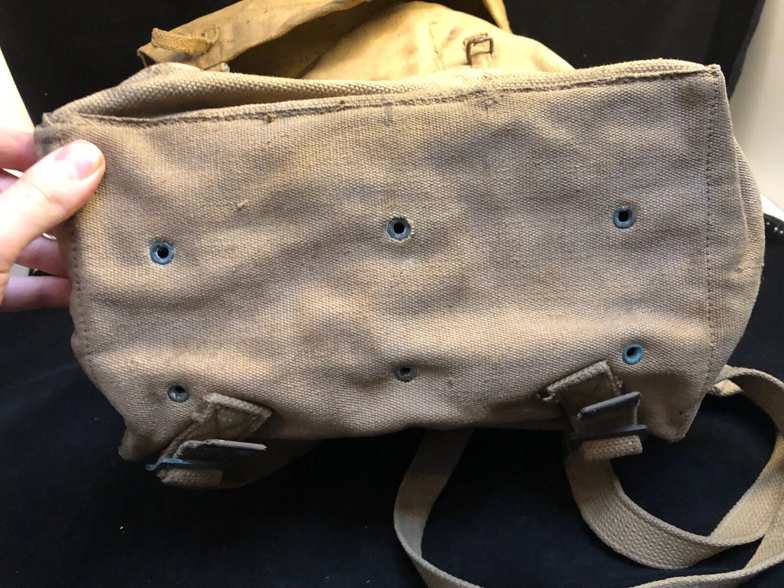 Original WW2 British Army 37 Pattern Radio Backpack - 1945 Dated