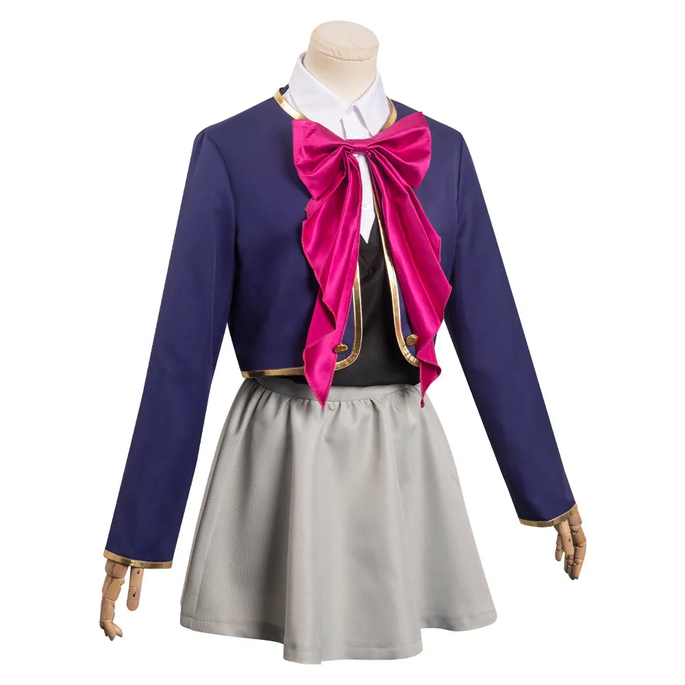 Oshi no Ko Hoshino rubii Kana Arima Cosplay Costume School Uniform Outfits Halloween Carnival Party Suit