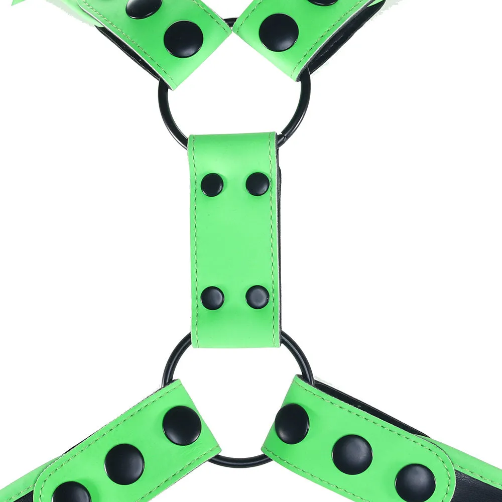 Ouch! Glow in the Dark Sling Harness /XL