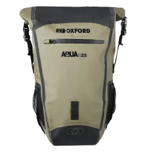 Oxford Aqua B-25 Backpack - Khaki Black