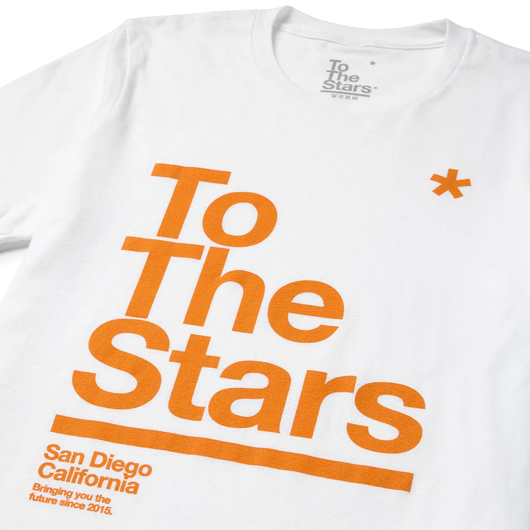 Package T-Shirt White/Orange