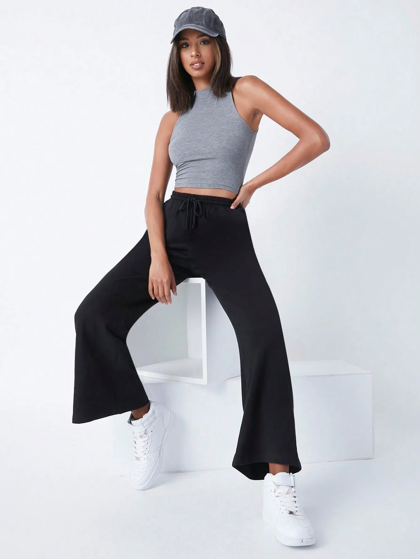 Pantalones Palazzo de Terry Polar para Mujer  CR