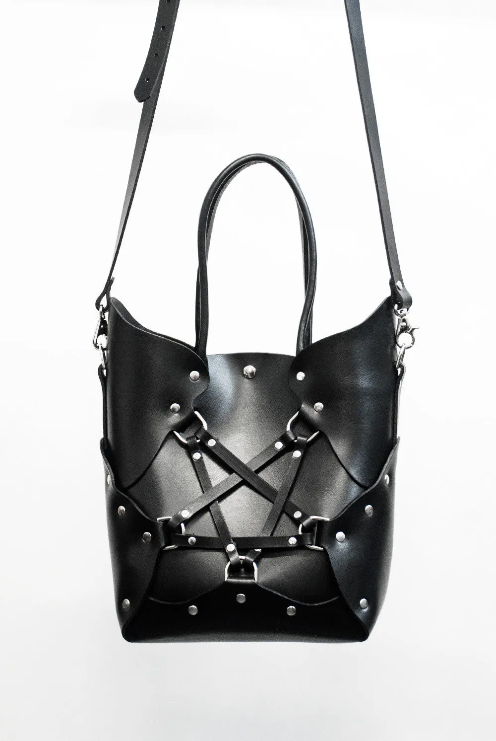 Pentagram Handbag - Black