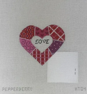 Pepperberry Designs 256 Red   Pink Patchwork