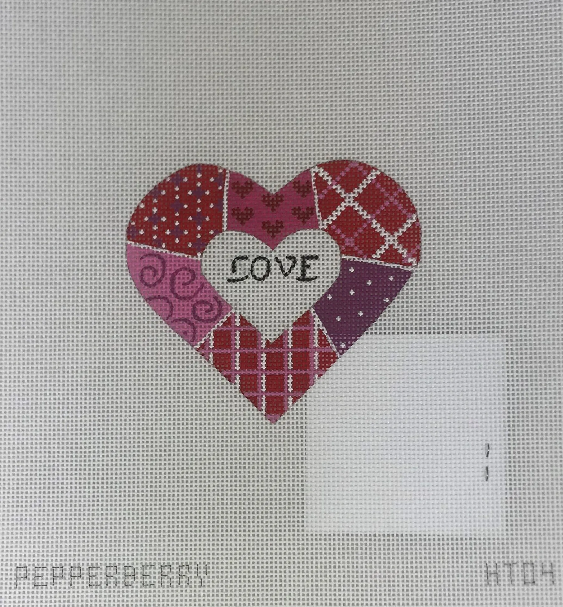 Pepperberry Designs 256 Red   Pink Patchwork