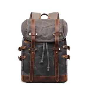 Perfect School College Canvas Daypack