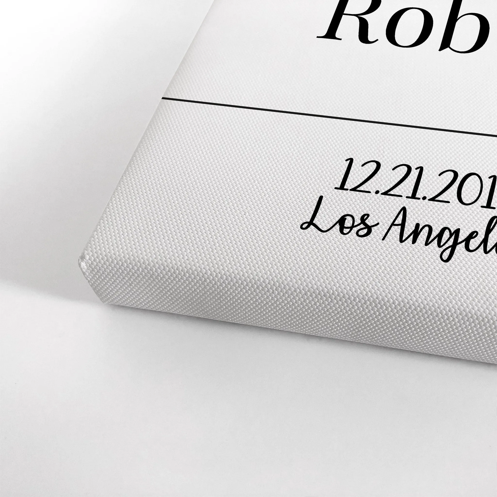 Personalized Gift Wall Art with Couple Names, Special Date and City Name Design