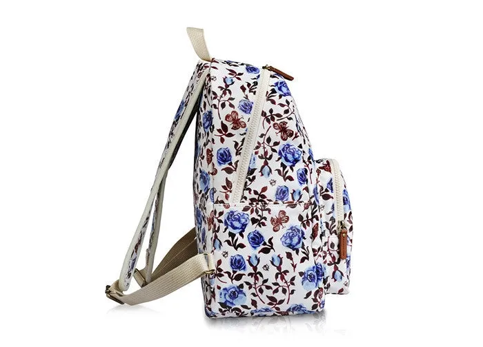 Petit Backpack Blue Roses - Nathalie Lete