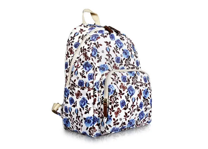 Petit Backpack Blue Roses - Nathalie Lete