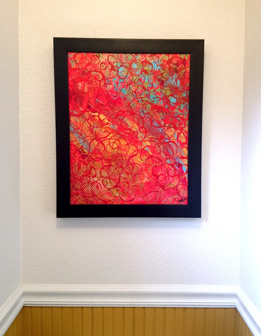 Phoenix Rising Original Canvas