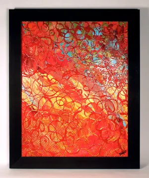 Phoenix Rising Original Canvas
