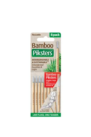 PIKSTERS Bamboo Red Size 4 - Pack
