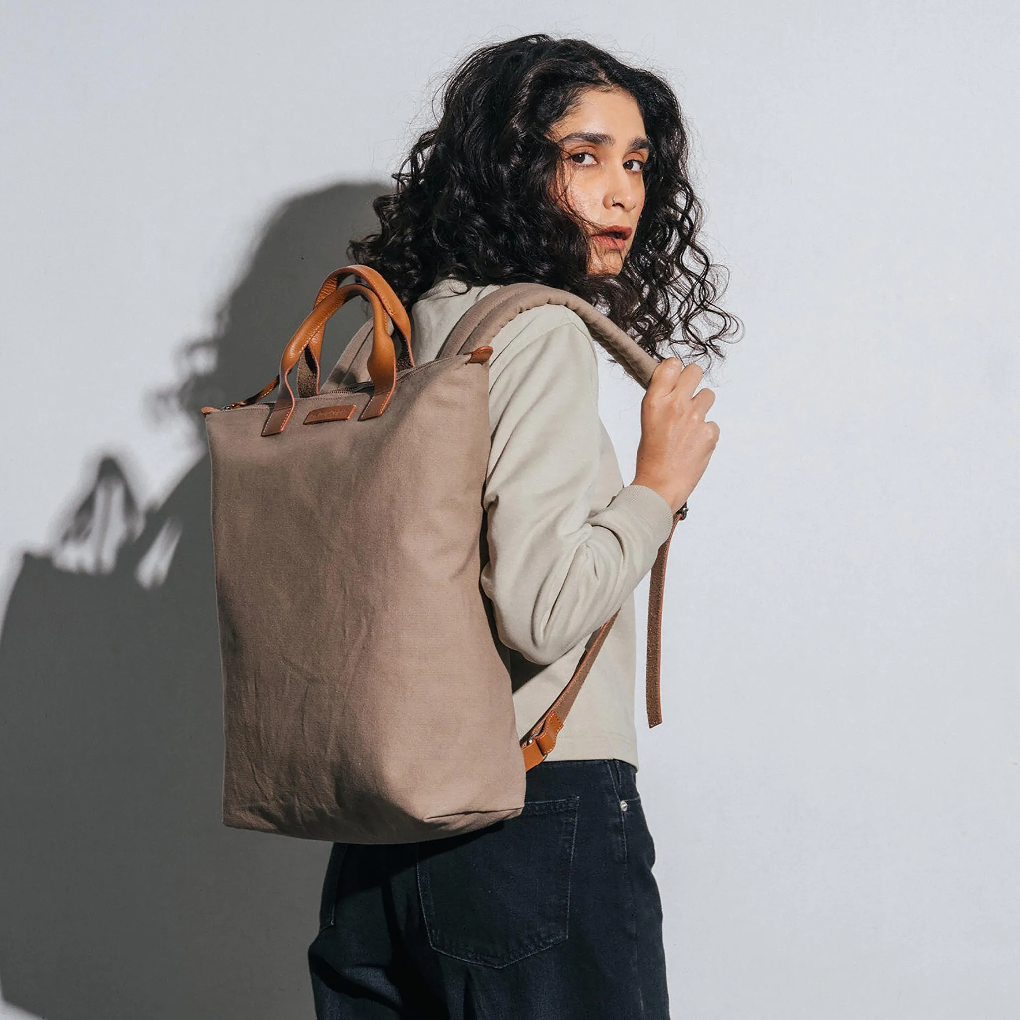 Pilot Backpack, Khaki Beige