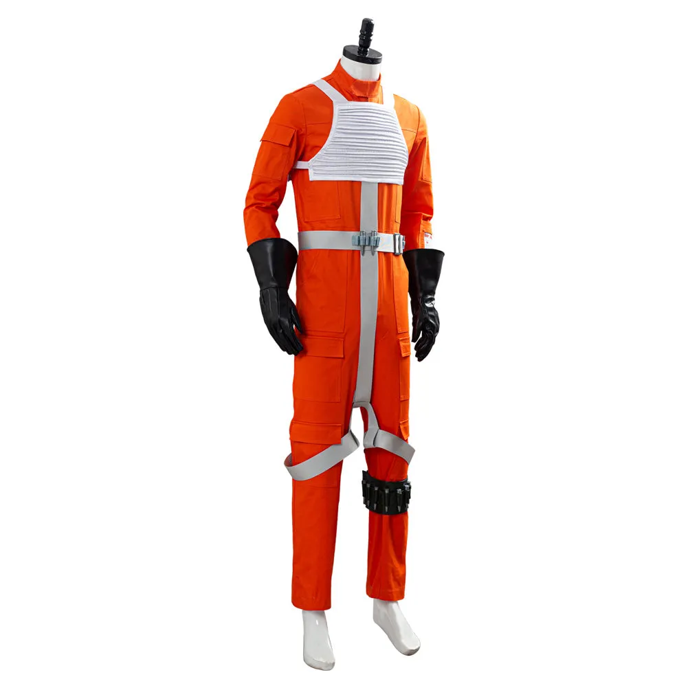 Pilot Jumpsuit X-WING Rebel Uniform Cosplay Costume