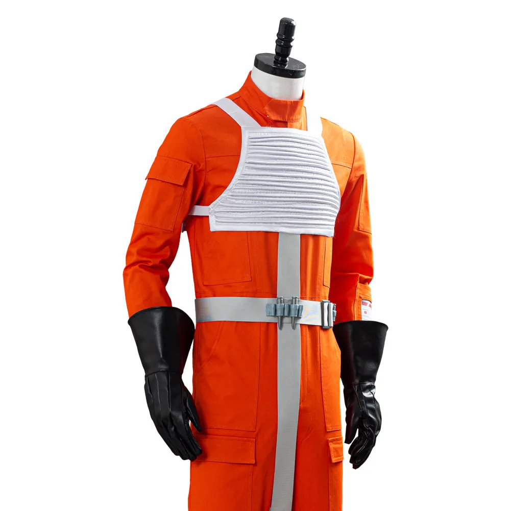 Pilot Jumpsuit X-WING Rebel Uniform Cosplay Costume