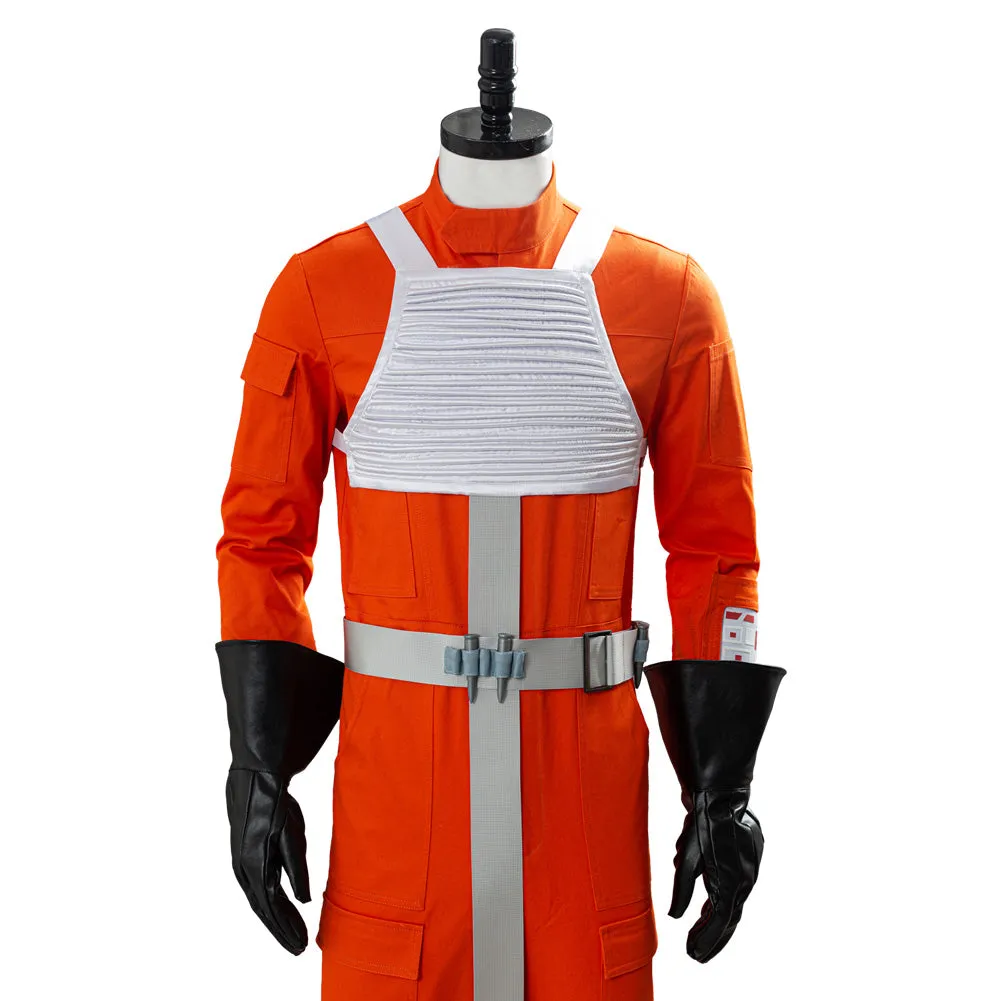 Pilot Jumpsuit X-WING Rebel Uniform Cosplay Costume