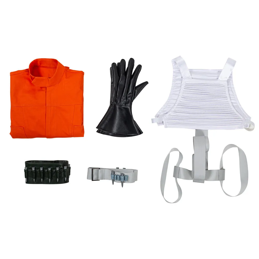 Pilot Jumpsuit X-WING Rebel Uniform Cosplay Costume