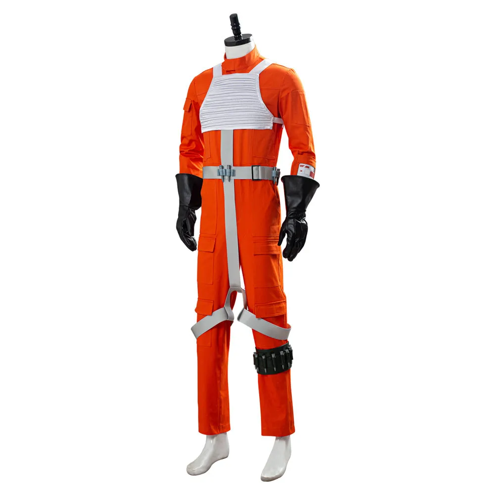Pilot Jumpsuit X-WING Rebel Uniform Cosplay Costume