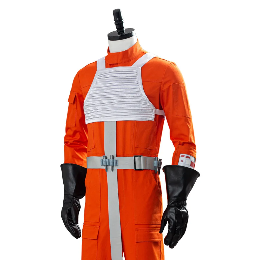 Pilot Jumpsuit X-WING Rebel Uniform Cosplay Costume