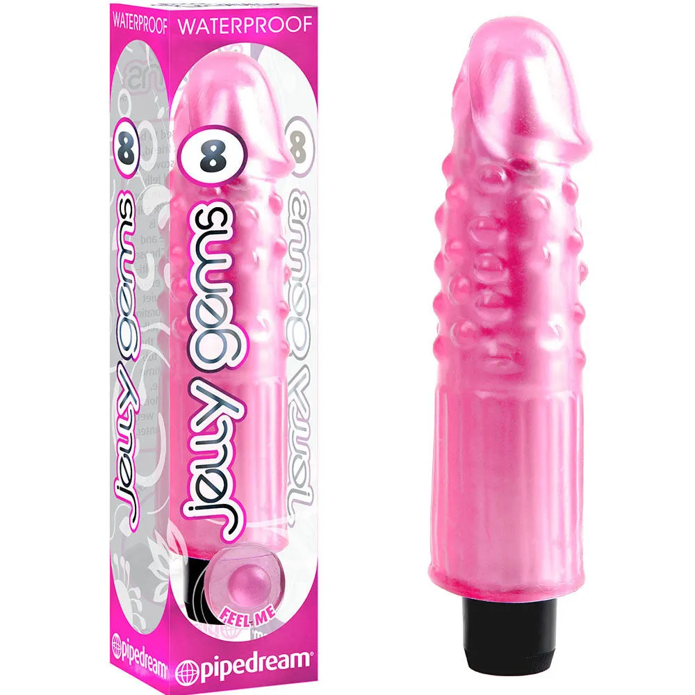 Pipedream Jelly Gems Vibrator No.8